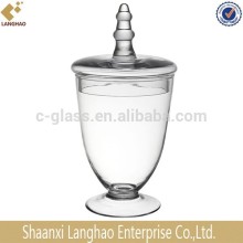 mouth blown glass candy jars for candy buffet