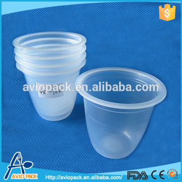 Disposable cheap reusable jelly plastic cup