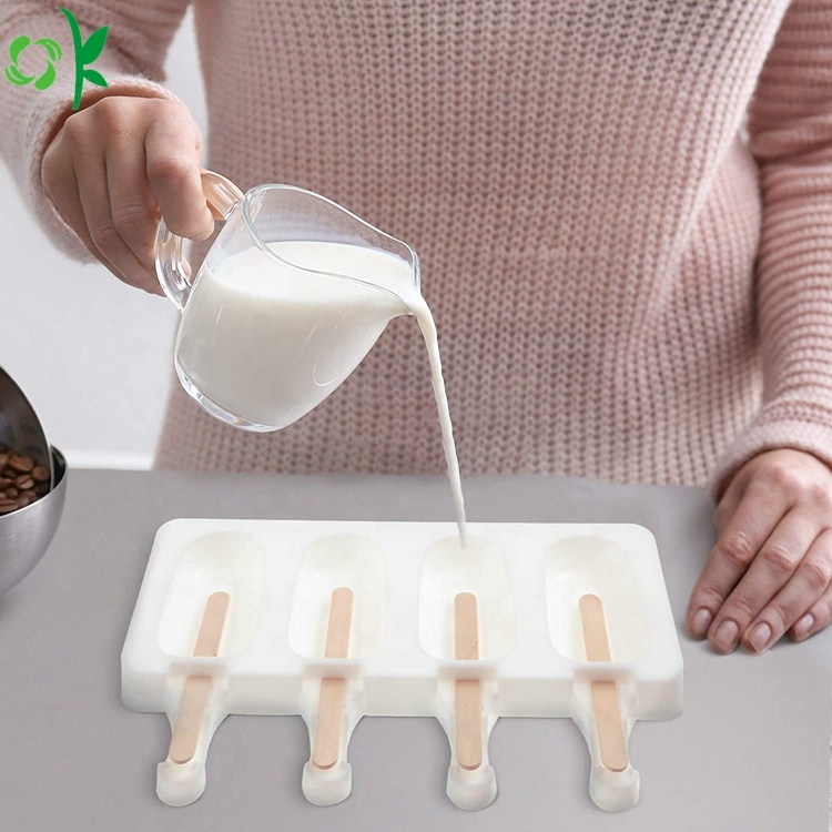 Silicone Ice Cream With Letter Number Chocolate Mold