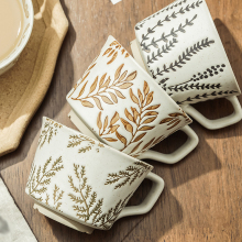 Wholesale Handmade Nordic Coarse Pottery Mugs - Personalized Ceramic Coffee Mugs for Home and Office