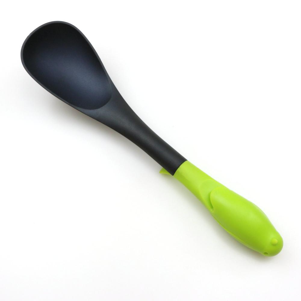 Cooking Kitchen Nylon Solid Spoon With PP Handle