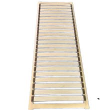 New Design Bazhou Aowei Wood Bed Frame with Wooden Slatted Base