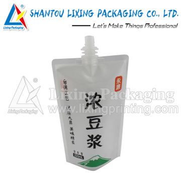 LIXING PACKAGING cap spout pouch, cap spout bag, cap pouch with spout, cap bag with spout, cap spout pouch bag