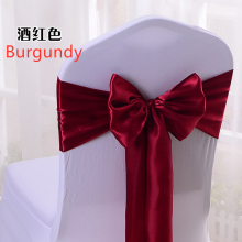 Wholesale Satin Royal Blue Wedding Chair Sashes - Affordable Party & Banquet Decorations