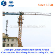 NTP 12 tons flat-top haydraulic telescoping tower crane TCT7015