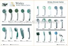 cheap plastic shout off hand shower