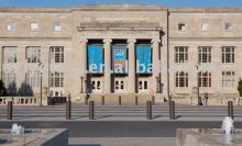 Used for wall colored silk screen printed glass