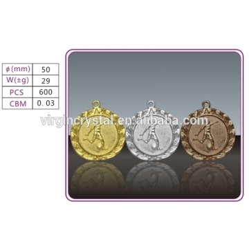 Factory Wholesale Metal Football Medal For Football Soccer Sports Medal
