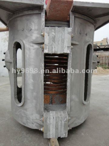 1.5 ton induction furnace for stainless steel