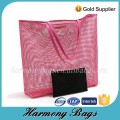 Le ragazze di estate rosa rosa tote bag attched sacchetto della chiusura lampo