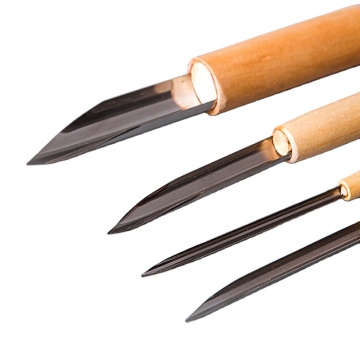 Art Tools: Earthenware Semi-circular Perforators