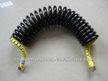 nylon air brake PU spring air brake hose nylon pu hose spring hose