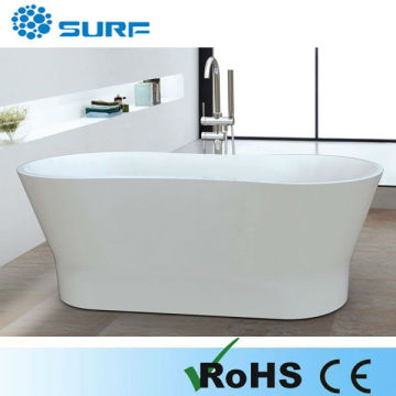 (Discount) the oval convienent acrylic bathtub / min one person bathtub /walk in/ soaking bathub SF5F024