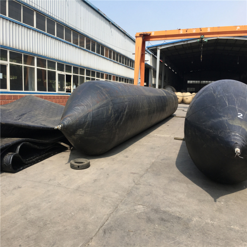 Opblaasbare rubber marine lancering airbag voor lancering van schepen