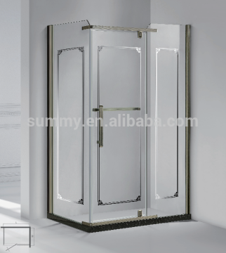 Fascinating decoration glass shower enclosure in shower rooms