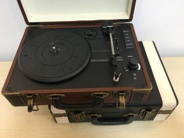 Old Fashion Suitcase Record Players for sale