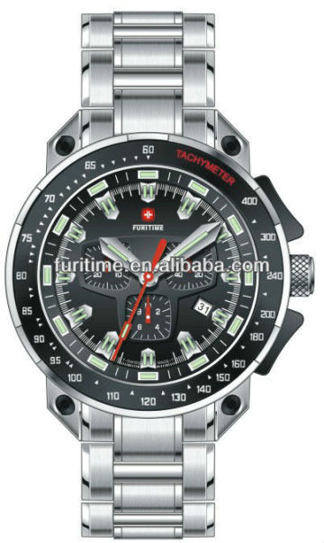 chronograph men watches stainless steel back watch men stainless steel watches