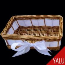 wicker packing basket