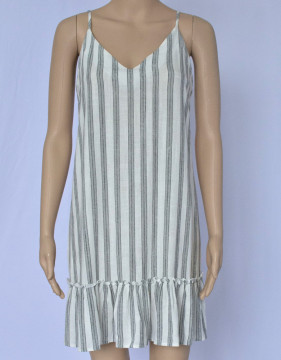 Women Sleeveless Strapless Dress