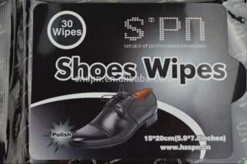 factories in china Clean and Shine Shoes Wet Wipes