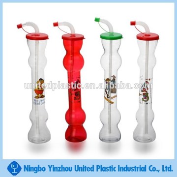 500ml plastic cucurbit shaped drinking yard glass