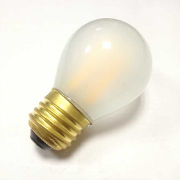 milky color glass A15 2700K led lighting bulb