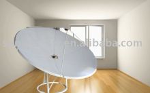 c band prime focus 210cm satellite antenna