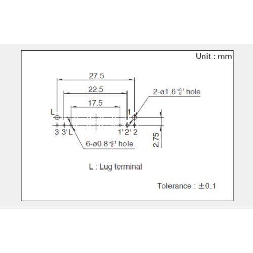 Potentiometer gelongsor siri Rs15j