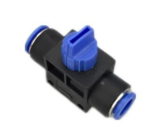 High Quality Black Plastic Pneumatic Copression Fittings