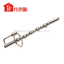 Online Shopping Solid Stainless Steel penis Probe extender Urethral Penis Plug with Glans ring