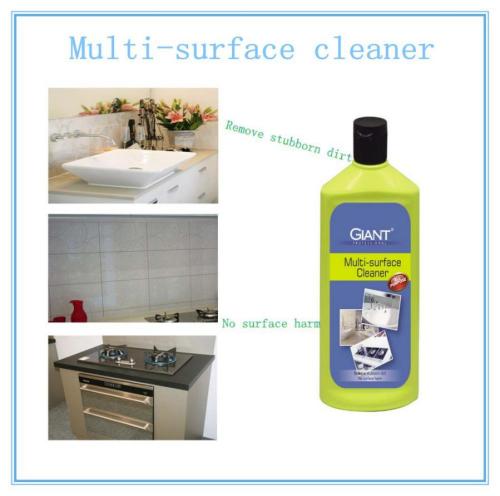 Multi-surface cleaner detergent spray cleaner
