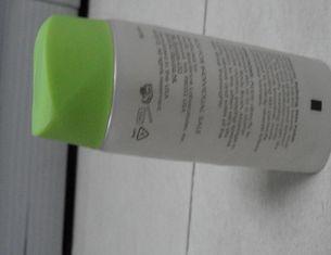 50ml Cosmetic Shampoo Tube End Caps , Green Pp Irregular Ov