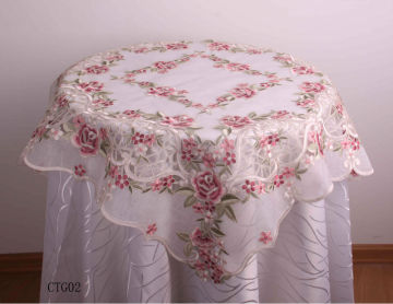 hand embroidered table cloths for dinning room