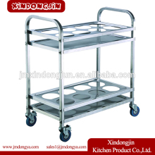 CR-M4 cleaning service trolley, hotel service trolley, food service trolley
