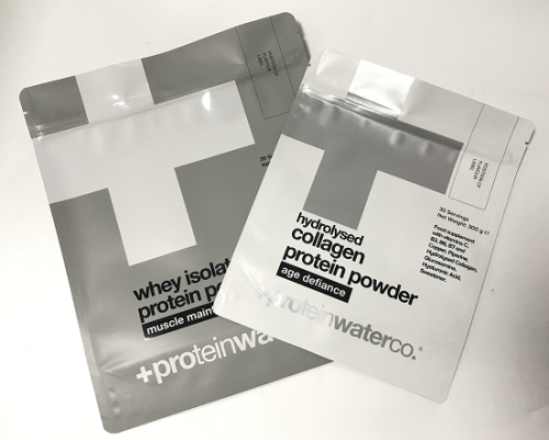 Custom print Whey Protein packaging Bag