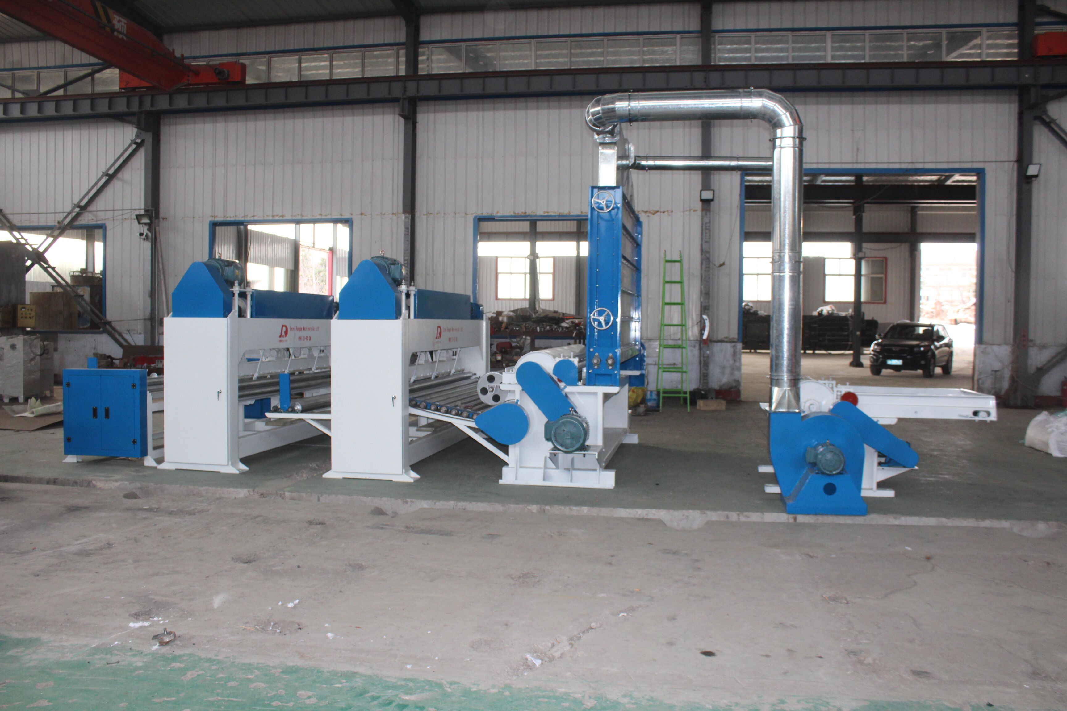 Normal Speed Needle Punching Machinery Line of Non-Woven Felts or Mats