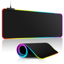 Custom RGB USB Hub Desk Mat with Sublimation Logo Print - Creative Gaming Mouse Pad