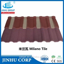 Building materials of stone roofing sheets