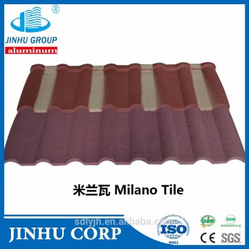 Building materials of stone roofing sheets