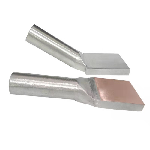 C tipe aluminium klem transisi transisi kompresi terminal klem (brazing) heat-resistant double conductor terminal clamp