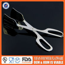 Stainless steel multipurpose food tongs,cake tong
