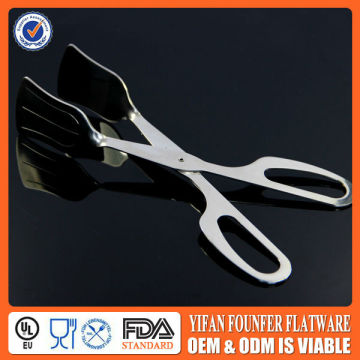 Stainless steel multipurpose food tongs,cake tong