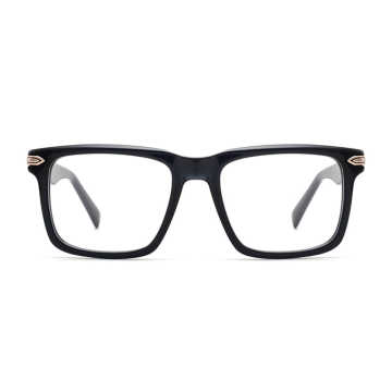 New Classical Big Square Customized Logo Plastic Acetate Eyeglasses Frames