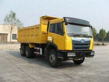FAW used single axle dump trucks for sale