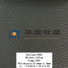 Lichee Pattern PVC synthetic leather