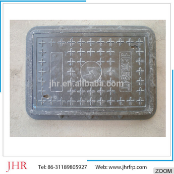 high quality square composite manhole cover EN124 D400/plastic manhole cover/waterproof manhole cover