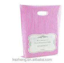 fashion wholesale biodegradable shopping plastic pe bags