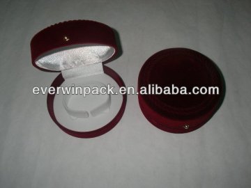 good quality flocking velvet bracelet jewelry box