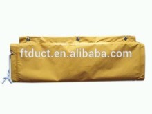 Lay-Flat air duct for tunnel