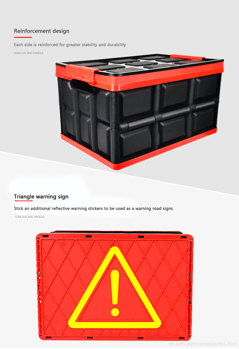 Crateble Crate Foldbara plastförvaringslådor